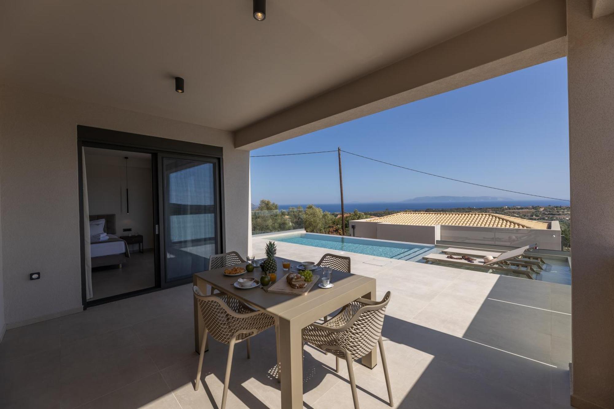 Gem Villas Luxury Sea View Karavádhos Exterior foto